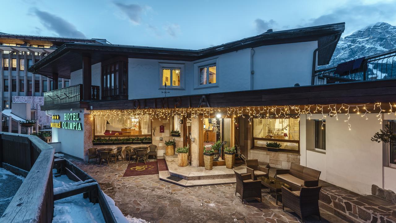 Hotel Olimpia Cortina d'Ampezzo Bagian luar foto